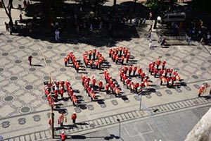 Banda de Fuzileiros Navais homenageia centenário do Palácio Pedro Ernesto