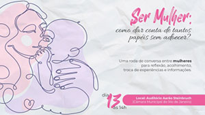 Aviso de pauta: Câmara do Rio promove roda de conversa sobre saúde mental feminina