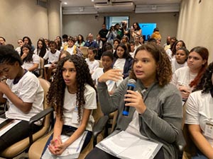 Câmara Juvenil realiza primeira aula com os novos vereadores